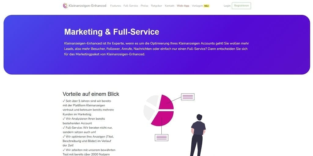 Kleinanzeigen Marketing & Full-Service